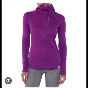 Patagonia Capilene 4 Expedition Weight 1/4-Zip Hooded Top - Women's